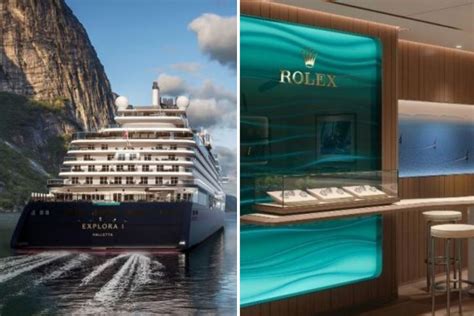 Rolex to Open Its First Boutique at Sea on Explora Journeys 